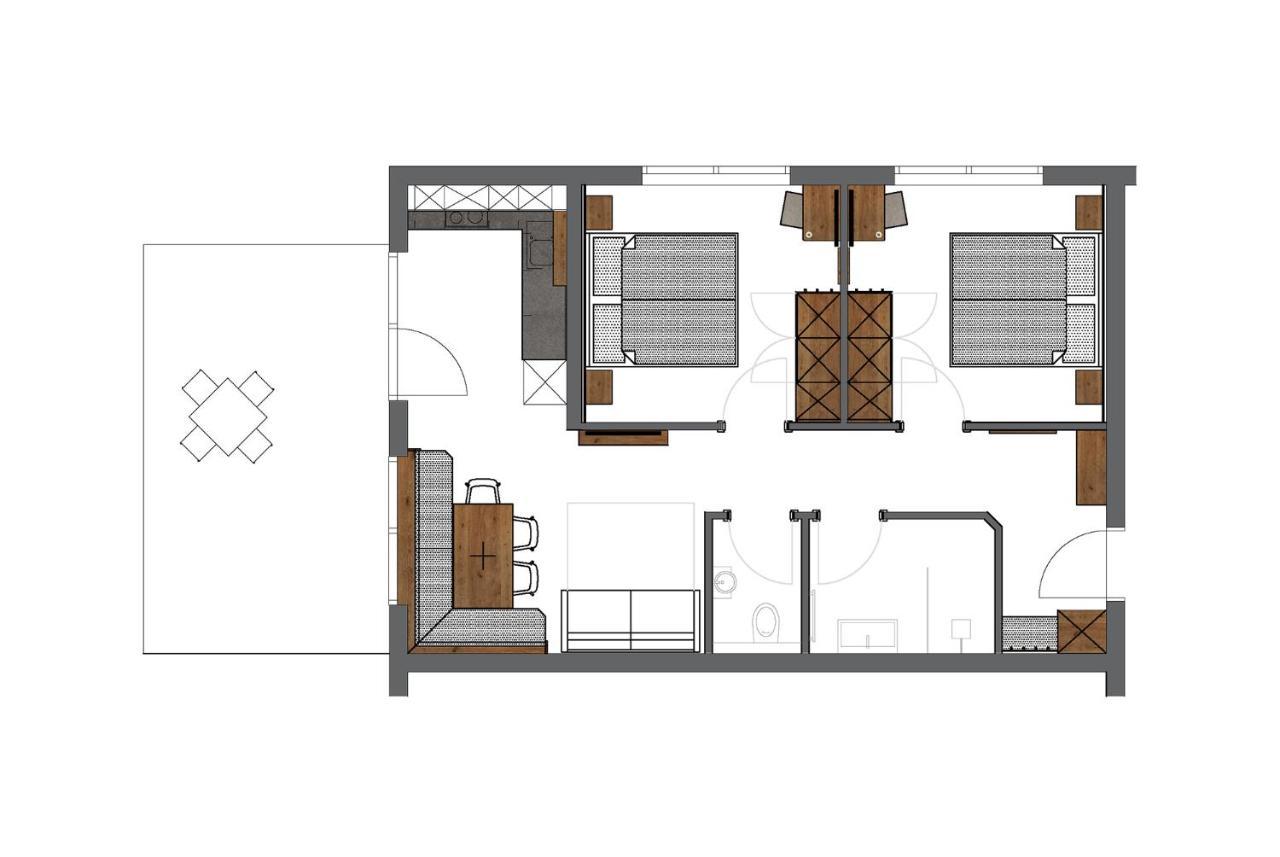 Baderer Apart Stumm Exterior foto
